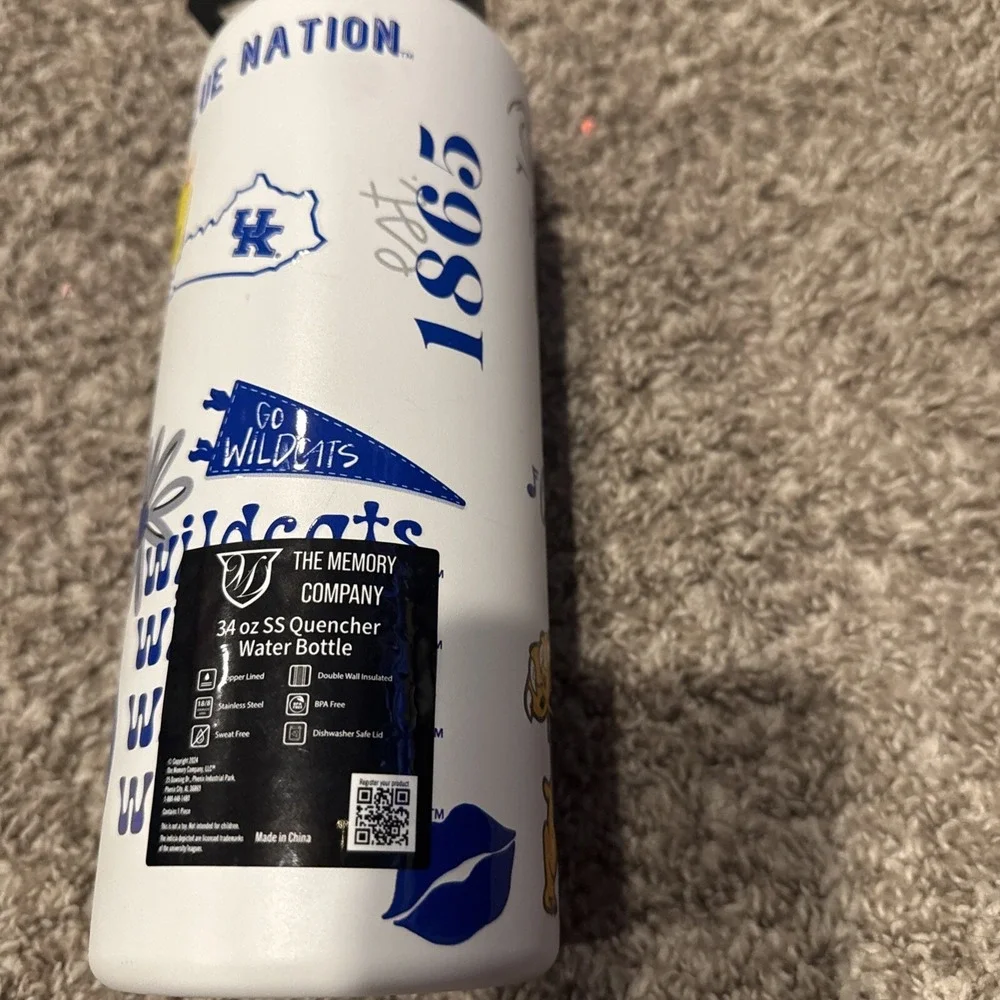 The Memory Company Quencher 34oz  Kentucky Wildcats